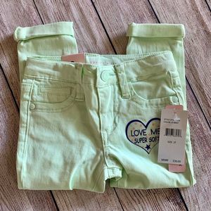 Celebrity Pink Light Mint Soft Skinny Jeans